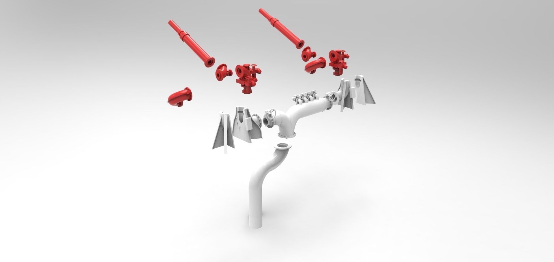 Extinguishing monitor for rescue cruisers Hermann Marwede 3D print model_8