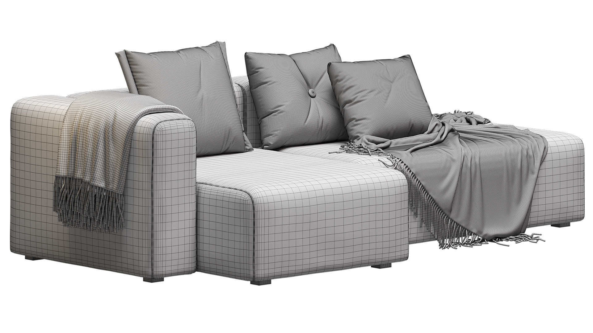 HAY MAS 2 5 SEATER COMBINATION 1 3D model_11