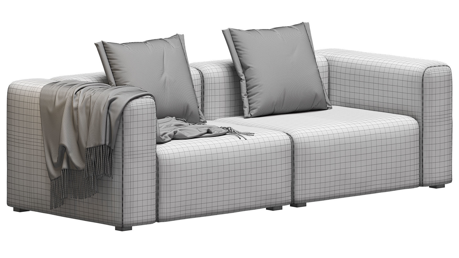 HAY MAS 2 5 SEATER COMBINATION 1 3D model_12