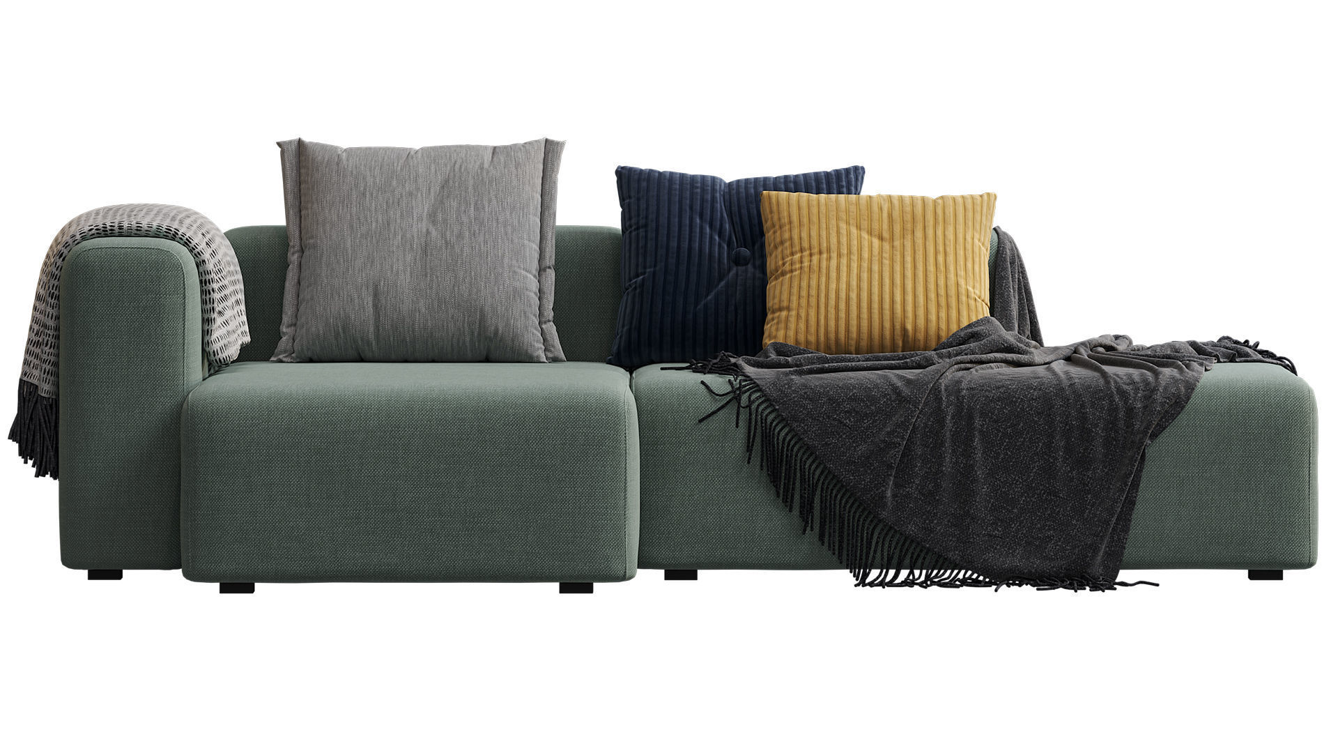 HAY MAS 2 5 SEATER COMBINATION 1 3D model_3