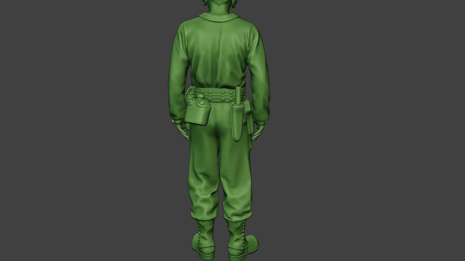 American Tank Crew unit ww2 Stand2 ATC1 3D print model_25