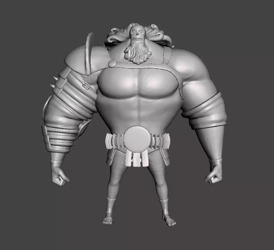 Jesus Burgess Dressrosa arc 3D Model 3D print model