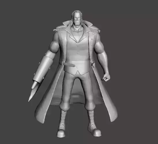 Captain Morgan 3D Model