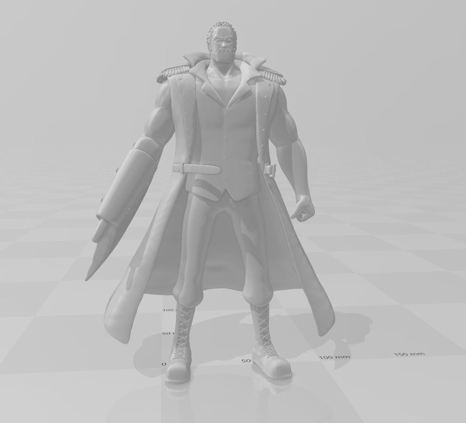 Captain Morgan 3D Model 3D print model_2