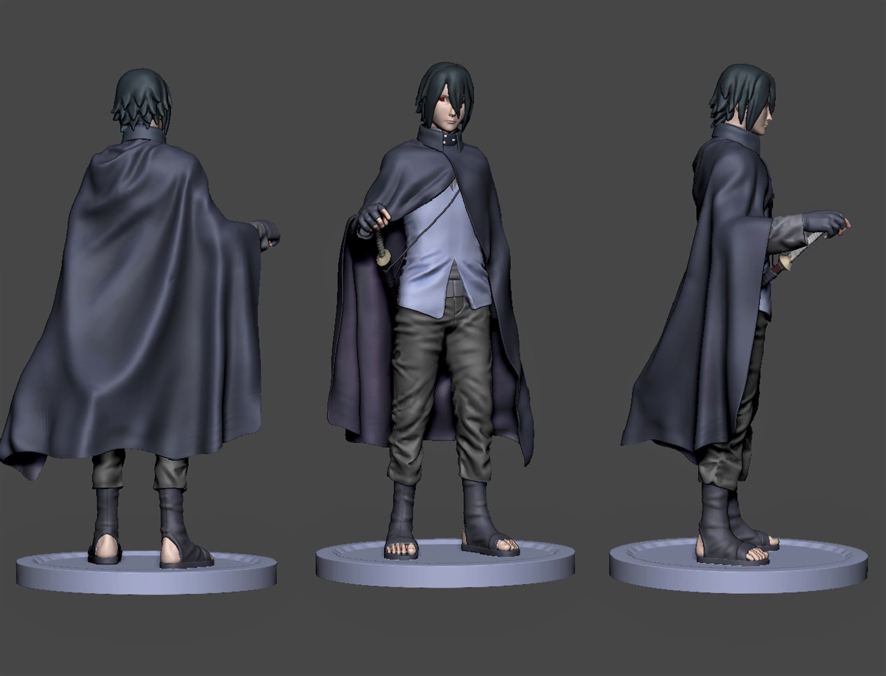 Kurama Susanoo Naruto Sasuke 3D print model_15