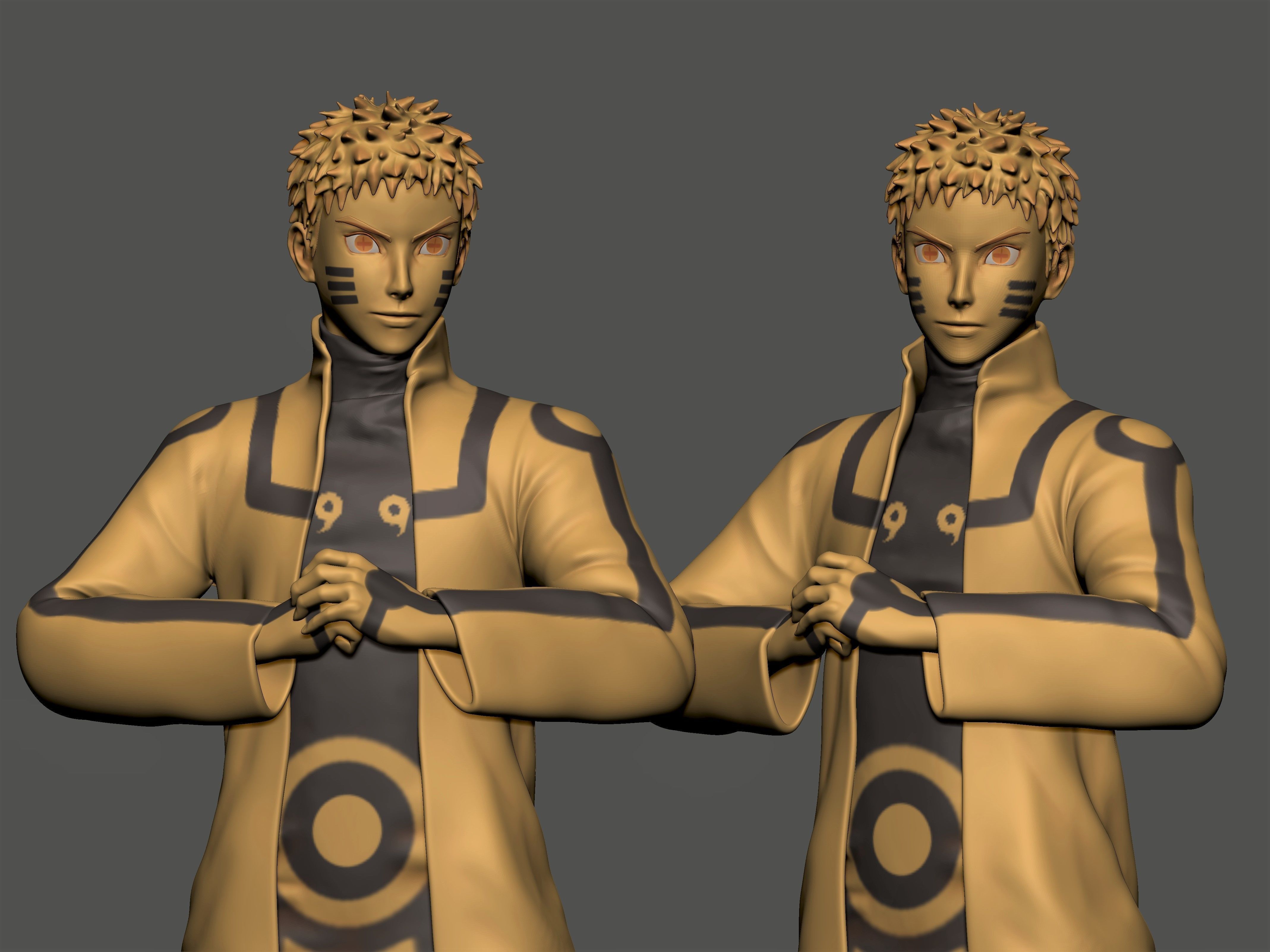 Kurama Susanoo Naruto Sasuke 3D print model_11