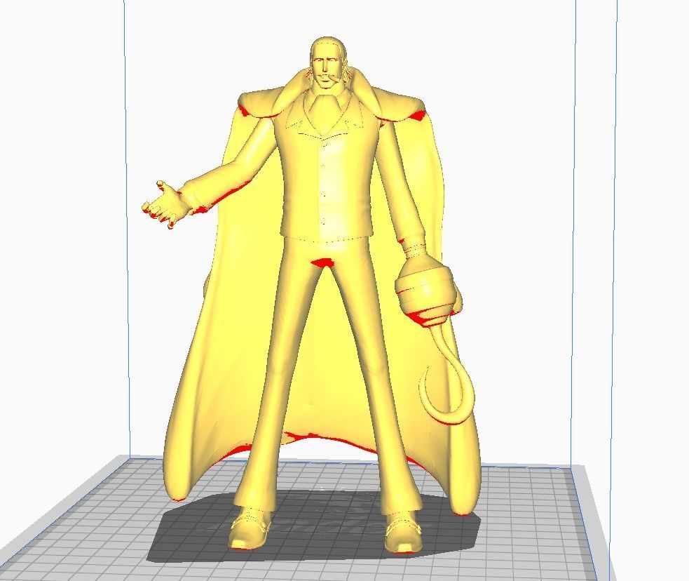 Crocodile Mr 0 3D Model 3D print model_3