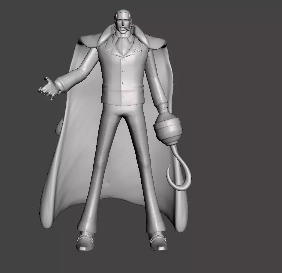 Crocodile Mr 0 3D Model 3D print model_0