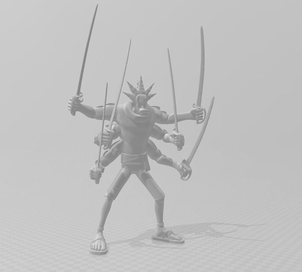 Hatchan 3D Model man 3D print model_1