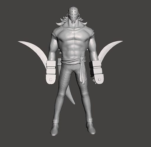 Killer 3D Model figure of man 3D print model
