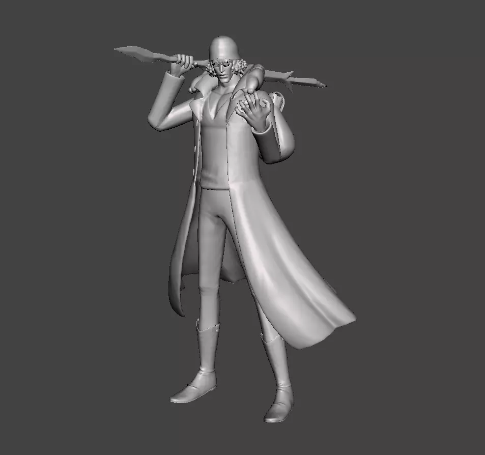 Aokiji after time skip 3D Model 3D print model