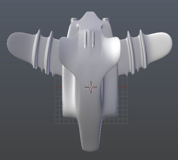 The Stinger eagle Free low-poly 3D model_5