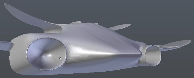 The Stinger eagle Free low-poly 3D model_2