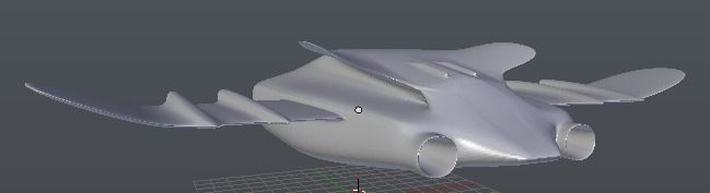 The Stinger eagle Free low-poly 3D model_0