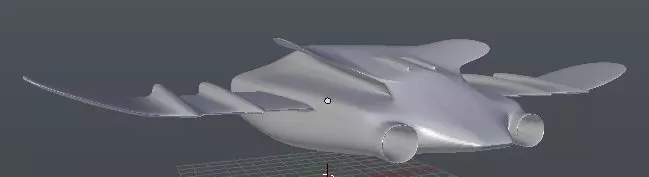 The Stinger eagle Free low-poly 3D model