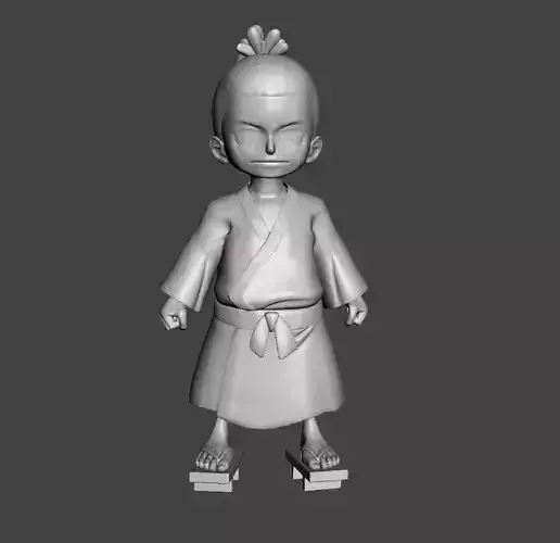 Momonosuke 3D Model girl 3D print model