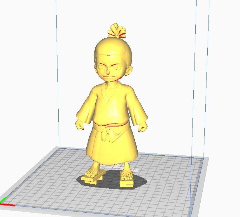 Momonosuke 3D Model girl 3D print model_1