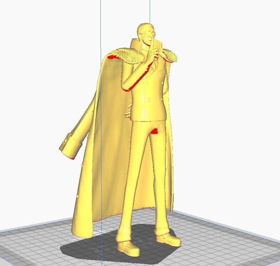 Kizaru 3D Model man in cape 3D print model_3