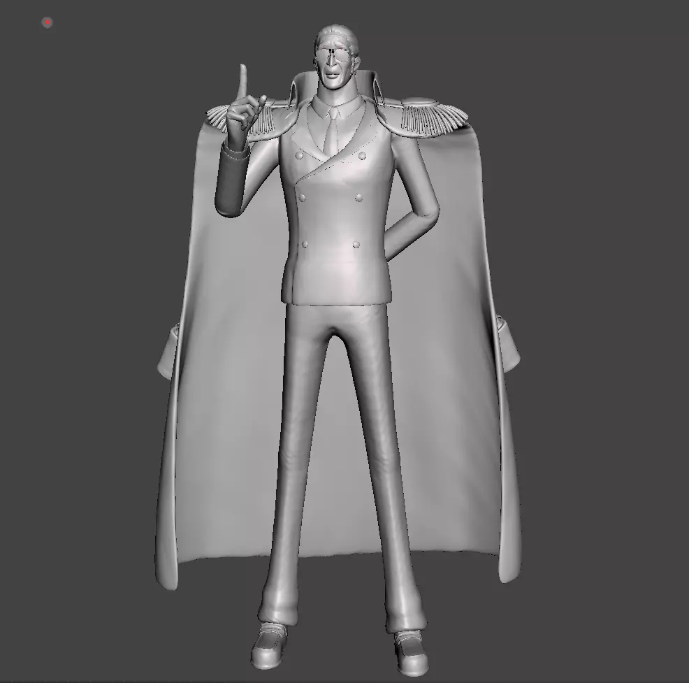 Kizaru 3D Model man in cape 3D print model_0