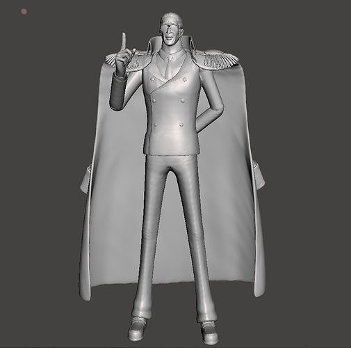 Kizaru 3D Model man in cape 3D print model