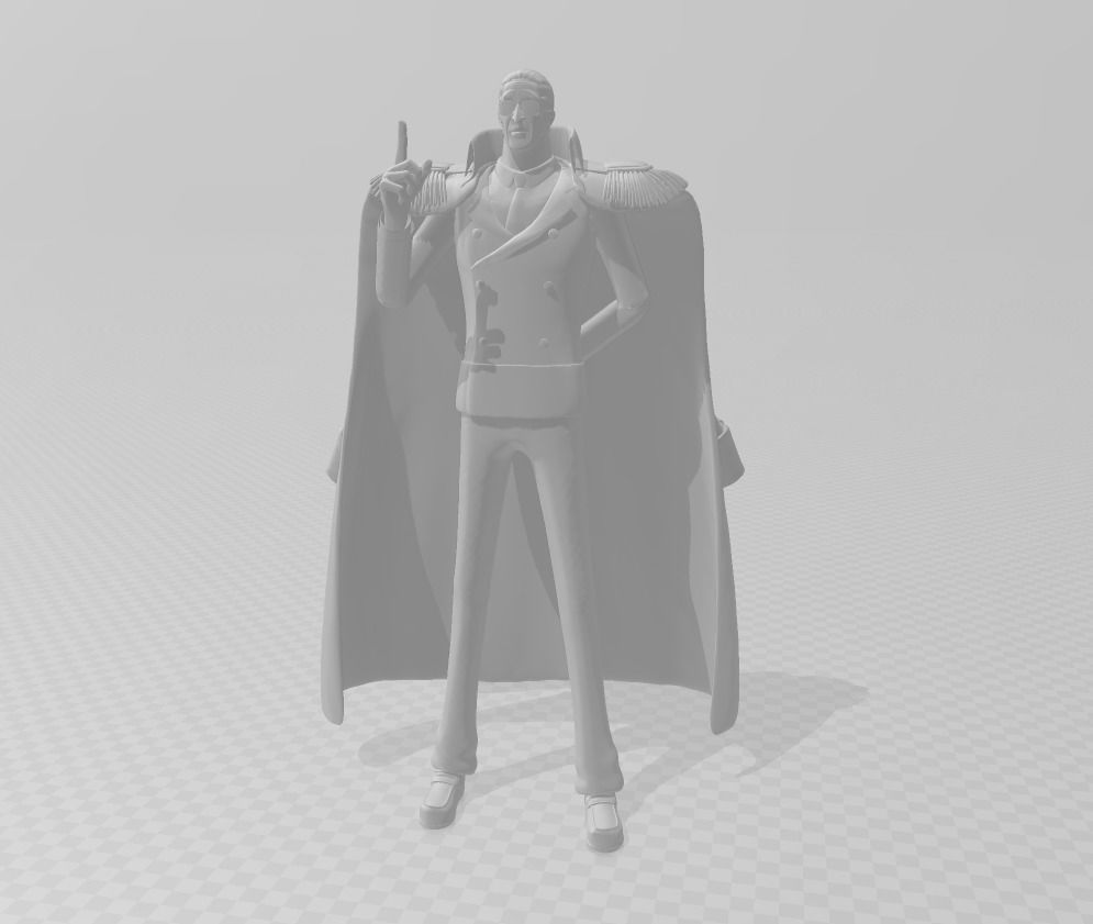 Kizaru 3D Model man in cape 3D print model_2