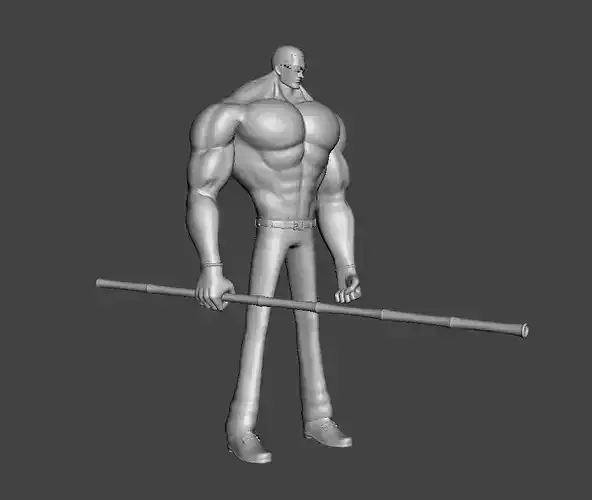Vergo full haki 3D Model 3D print model