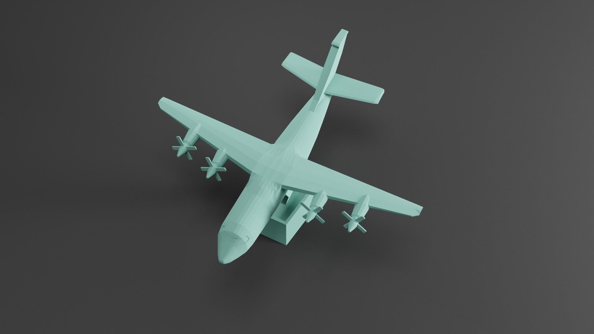 AN-70 plane  3D print model_2