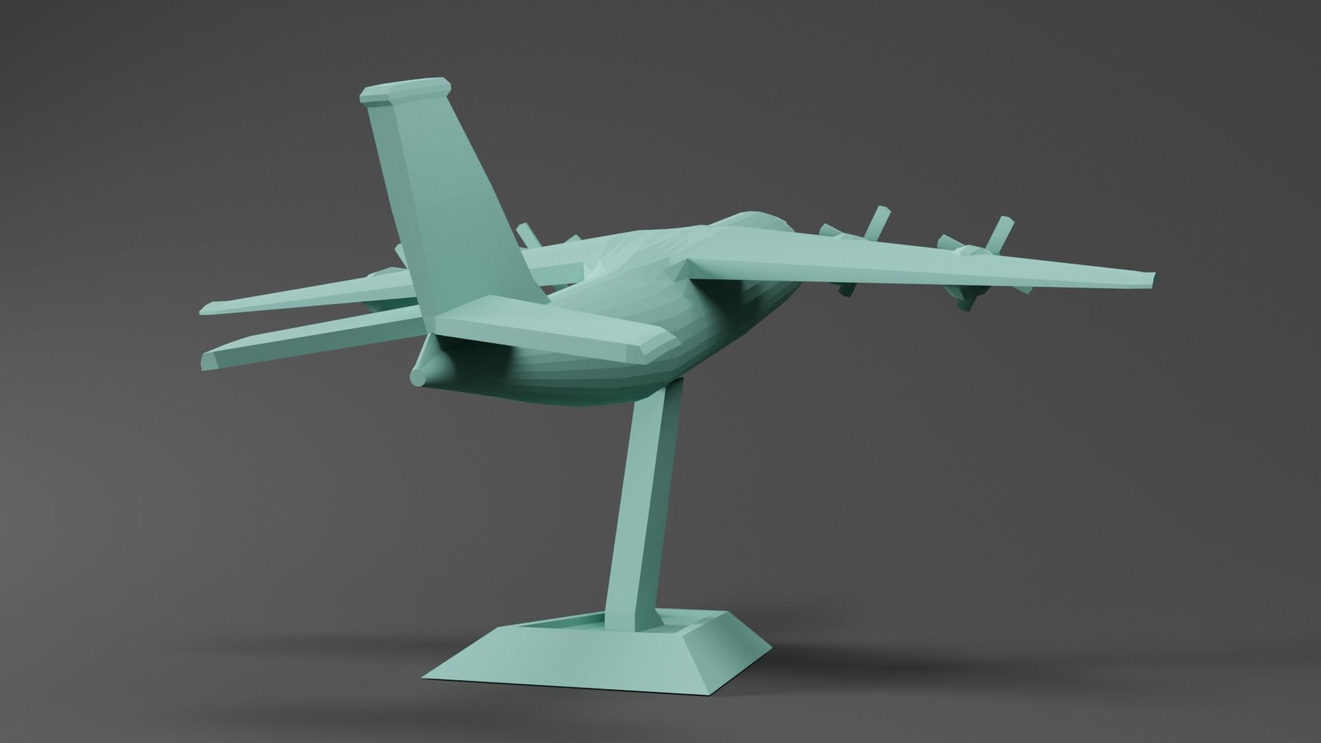 AN-70 plane  3D print model_1