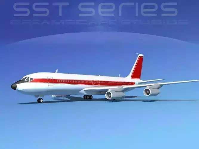 Boeing 707-320 SS Corporate 4