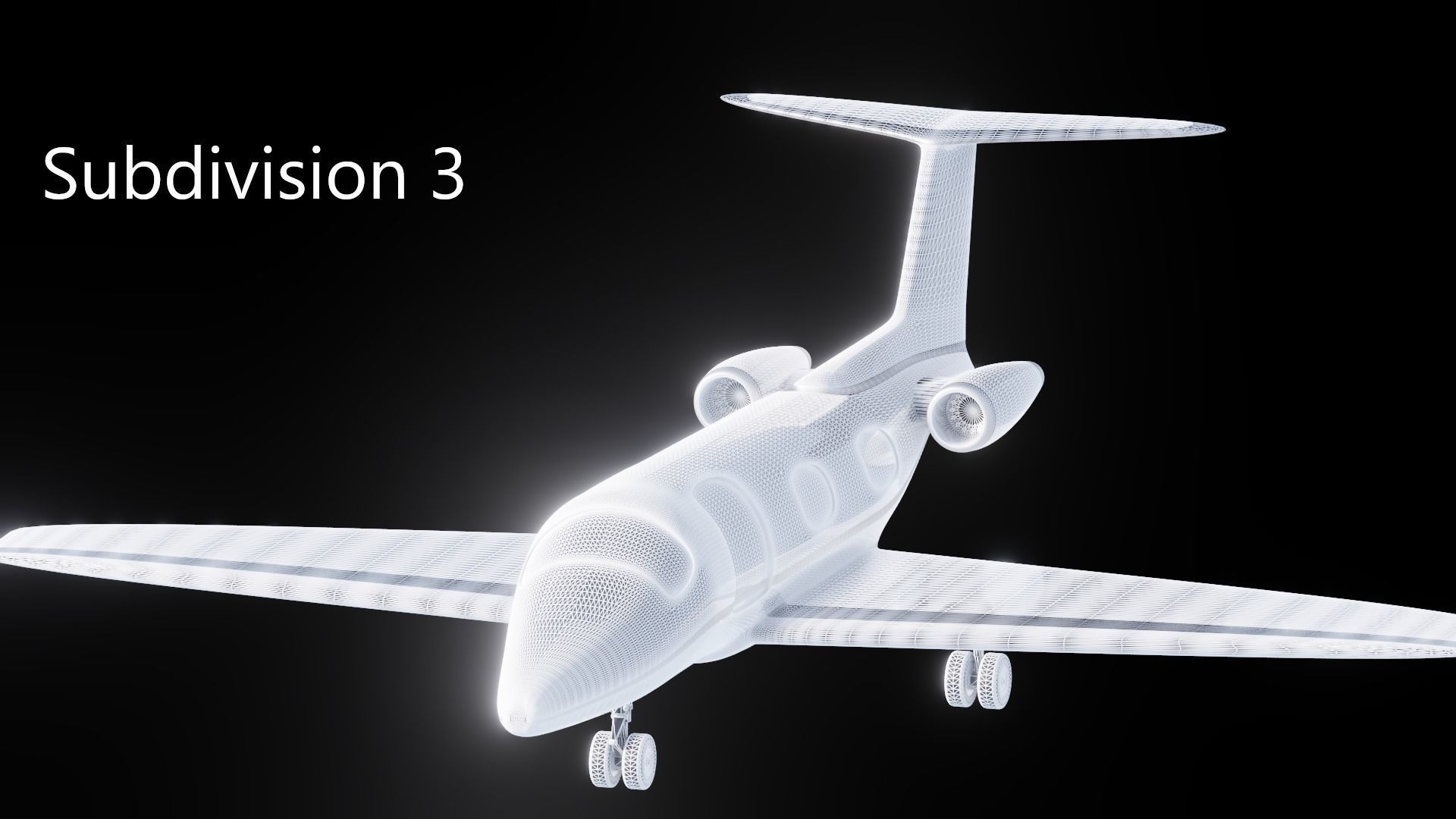Private Jet 3D model_13