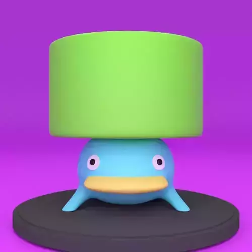 LOTAD toy lamp with shade Free 3D print model