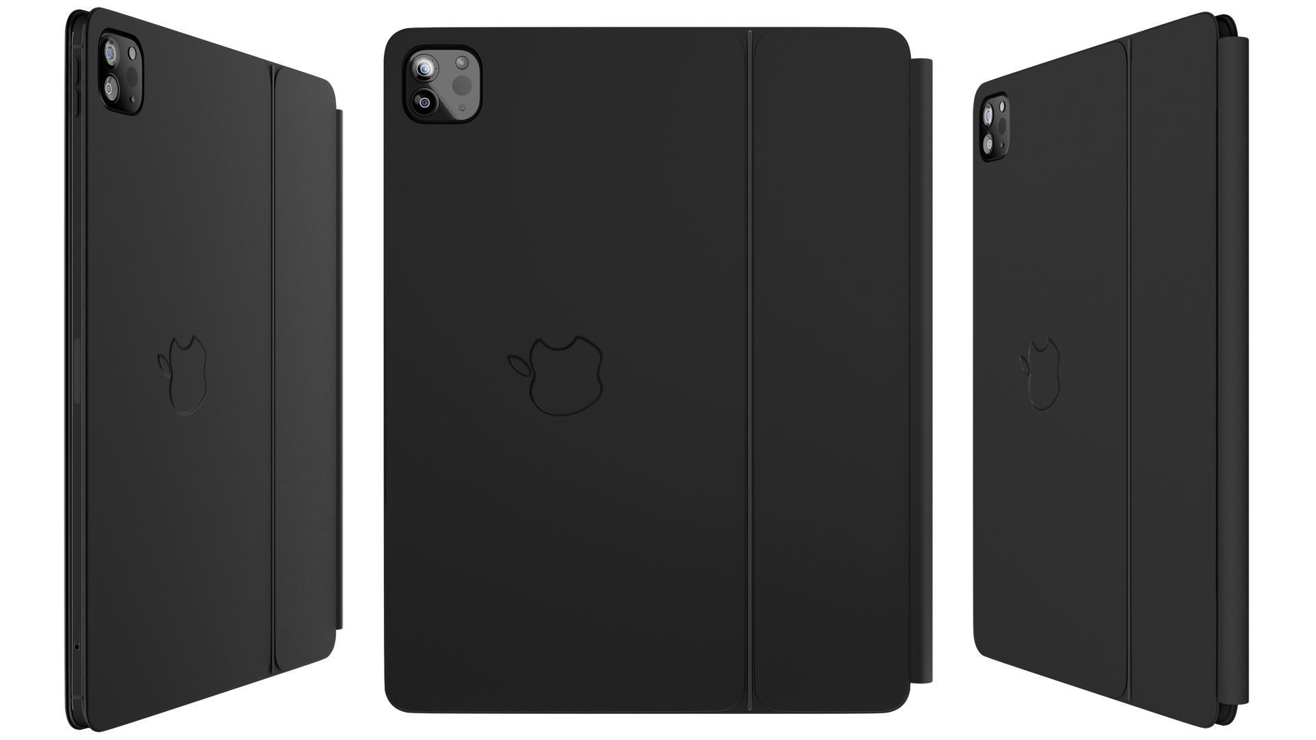 iPad Pro 12 inch-Magic keybord Apple Pencil 3D model_6