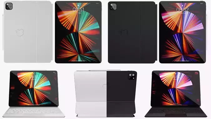 iPad Pro 12 inch-Magic keybord Apple Pencil