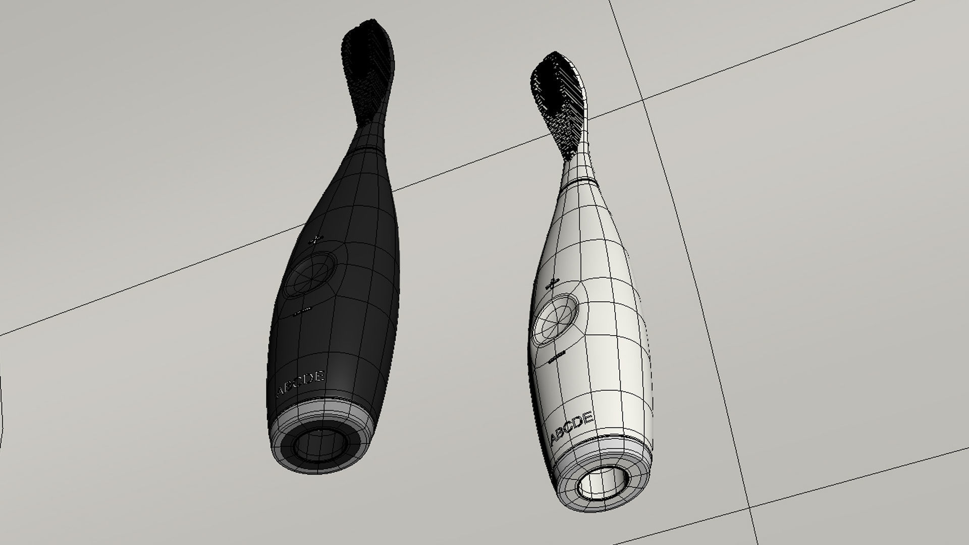 Smart Toothbrush 3D model_11