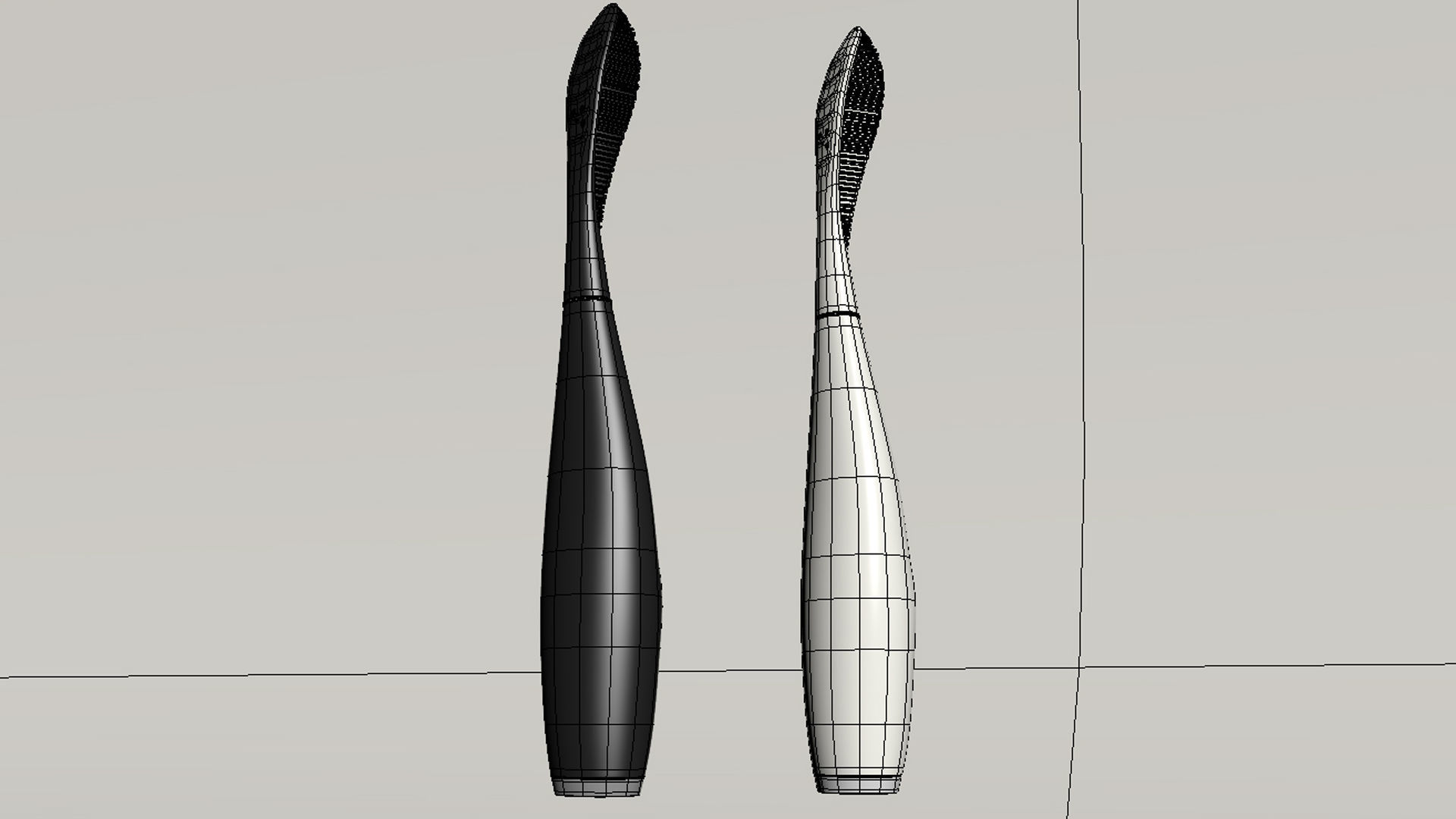 Smart Toothbrush 3D model_14