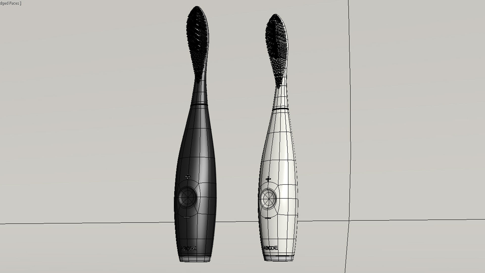 Smart Toothbrush 3D model_12