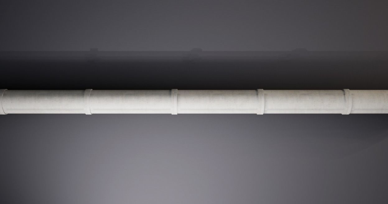 Modular Concrete Pipe Free low-poly 3D model_23