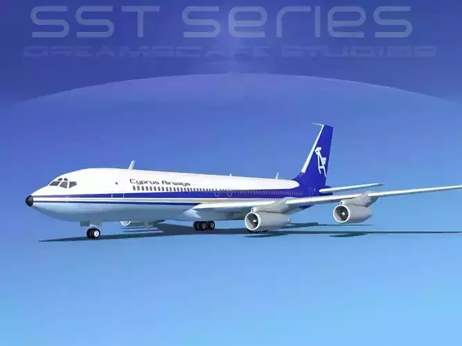 Boeing 707-320 SS Cyprus Airways