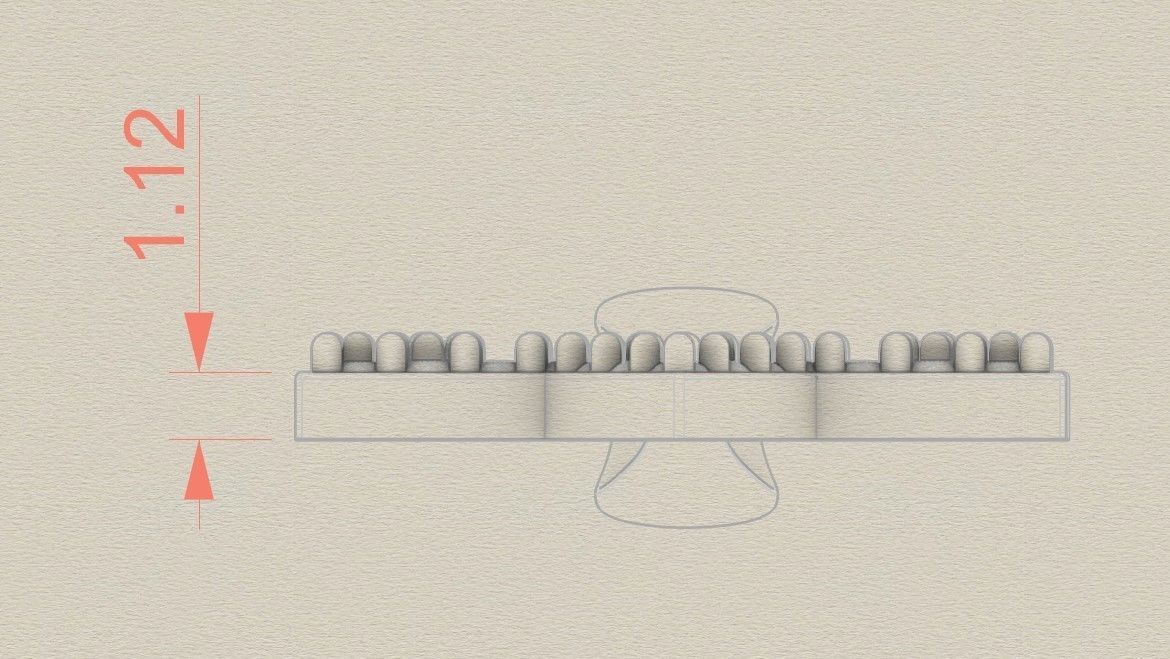 Model 405 Davud Star Diamond Pendant 3D print model_6