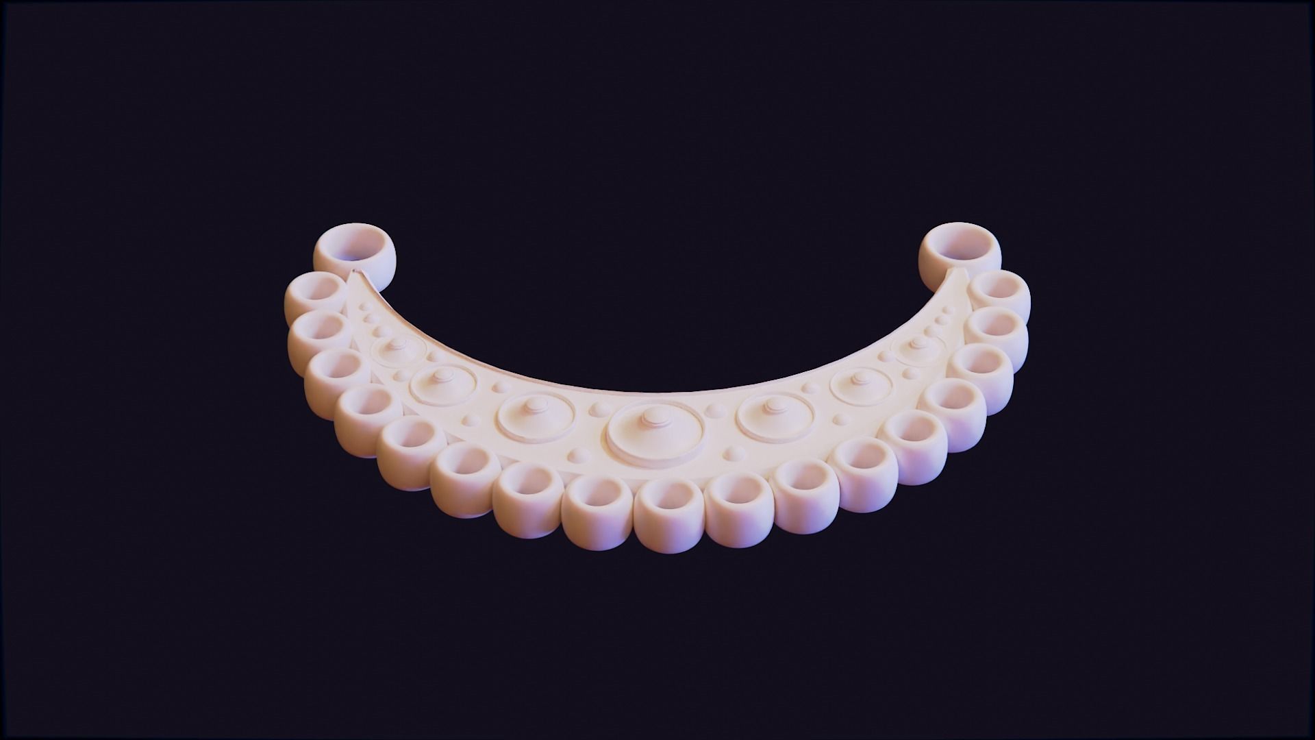 Moon pendant 3D print model_17