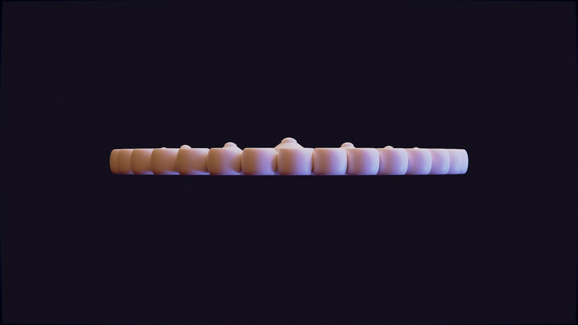 Moon pendant 3D print model_20