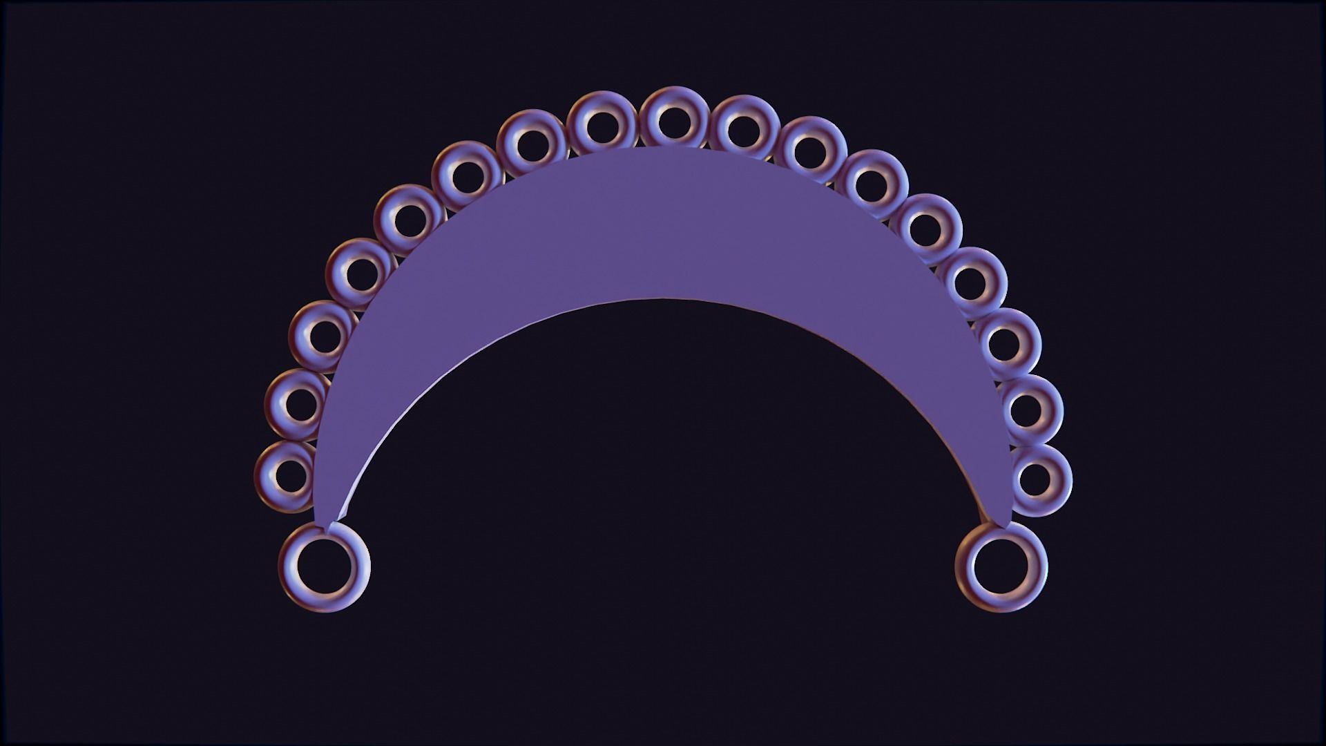 Moon pendant 3D print model_18