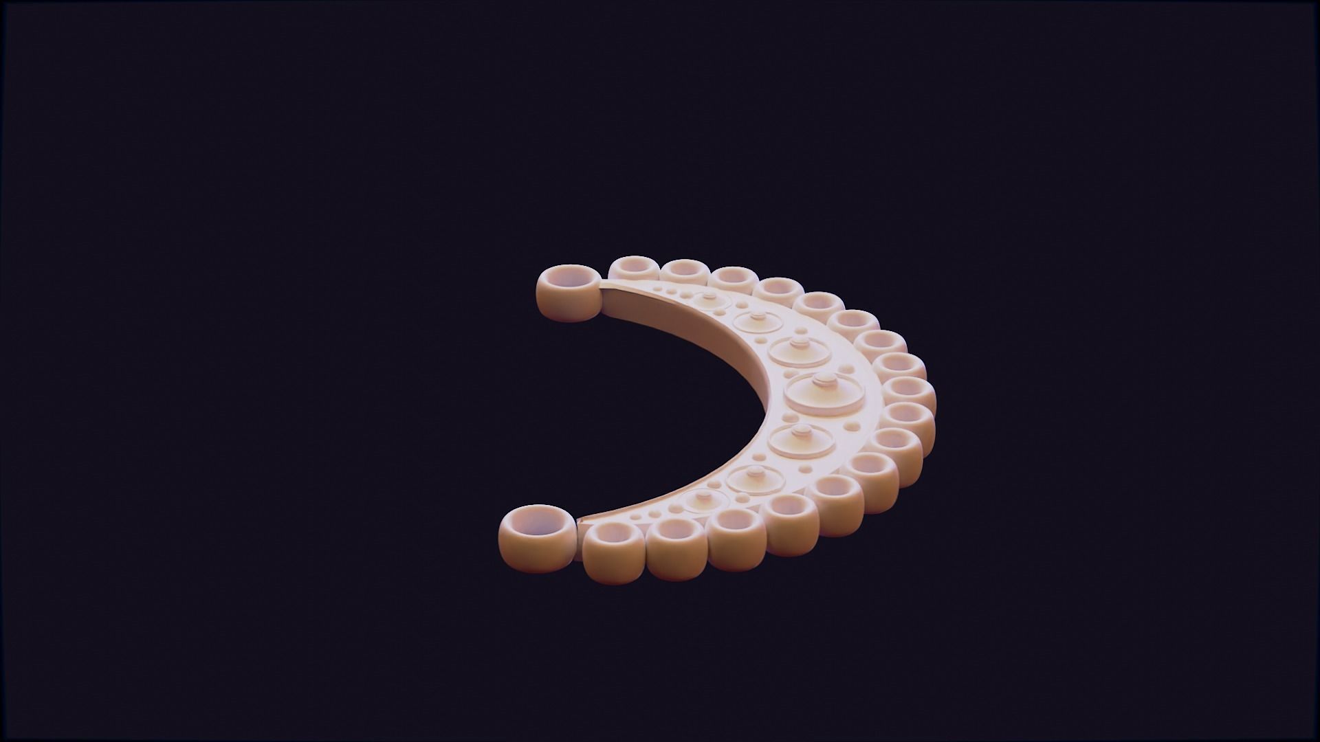 Moon pendant 3D print model_15