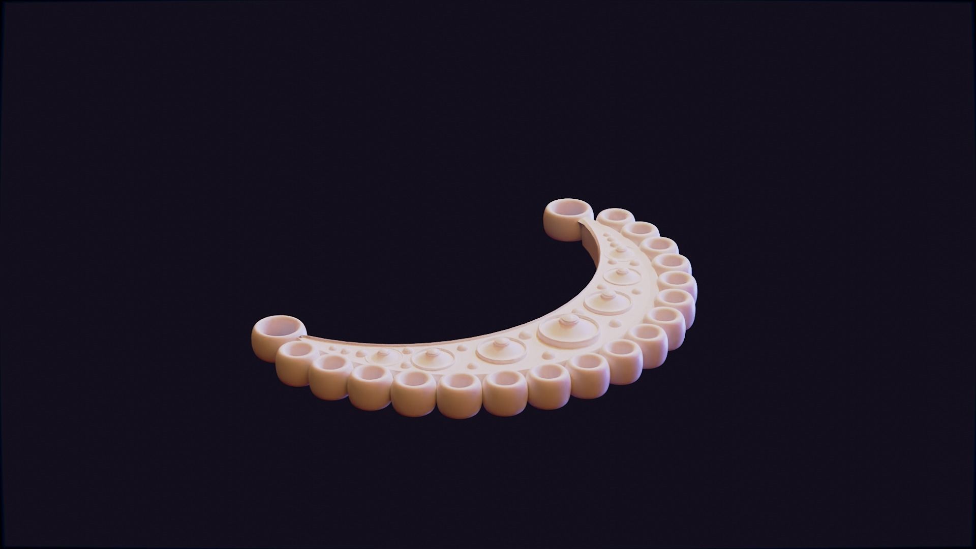 Moon pendant 3D print model_16