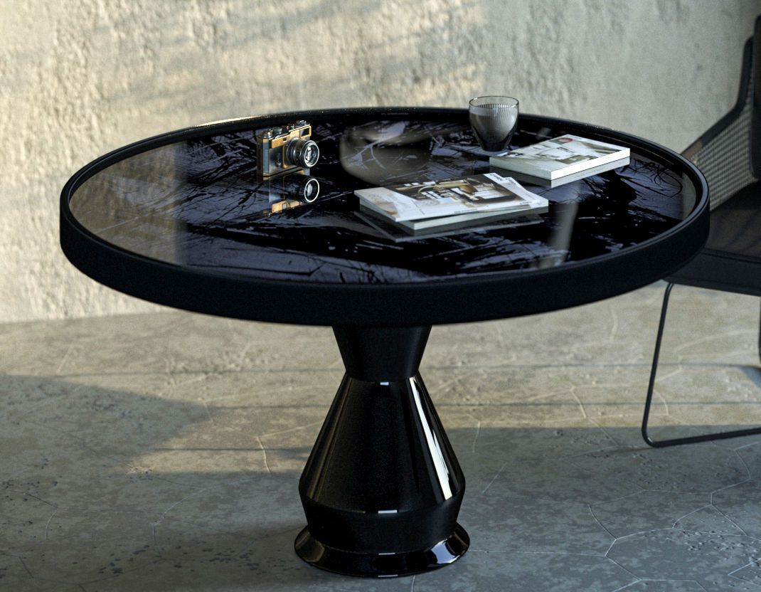 Fosco Chess Table 3D model_7