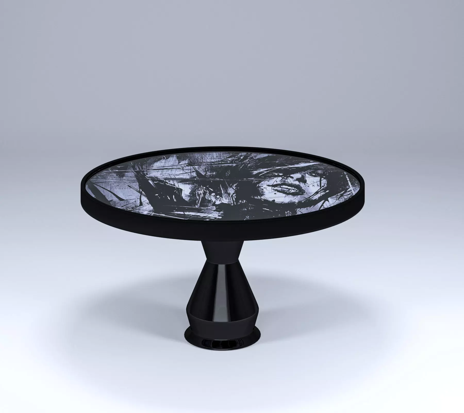 Fosco Chess Table 3D model_0