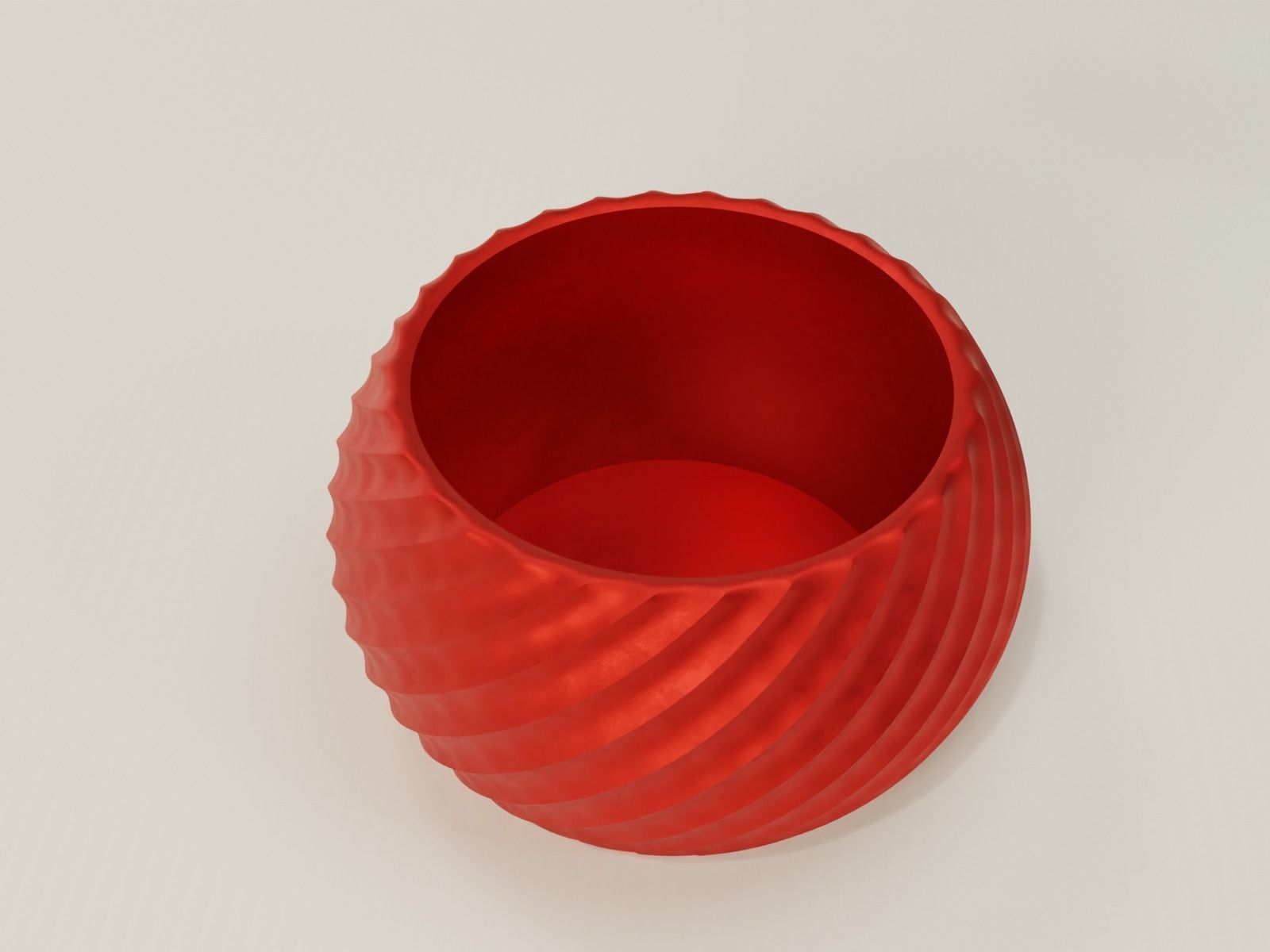 twist pot holder 75 3D print model_11