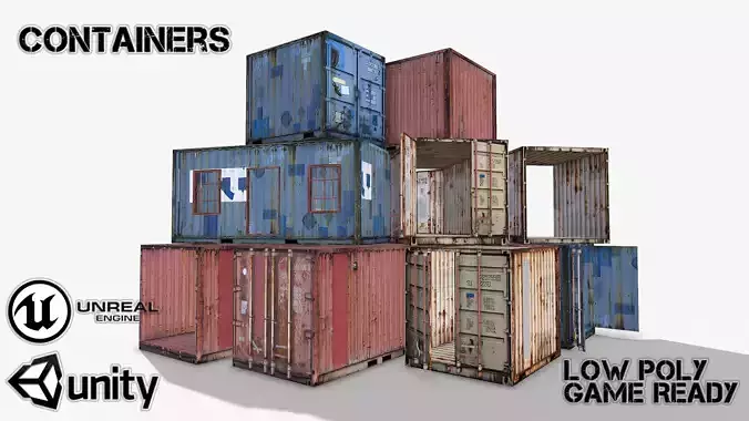 Containers shipping container