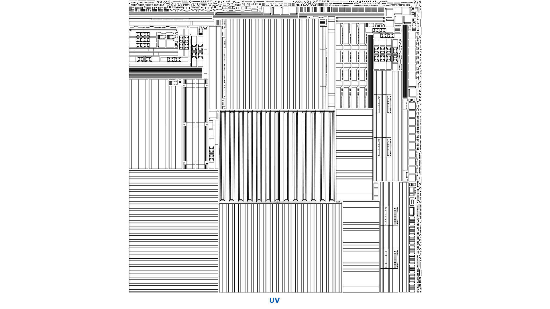 Cargo Container 5A Low-poly 3D model_11