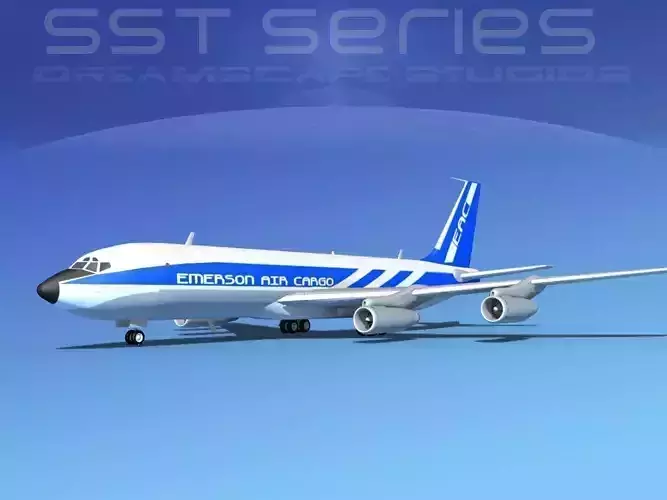 Boeing 707-320 SS Emerson Air Cargo